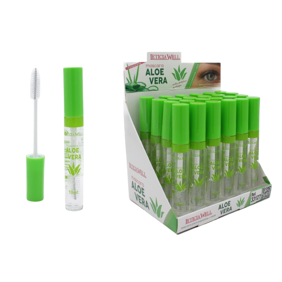 MASCARILLA DE PESTAÑAS Y CEJAS DE ALOE VERA