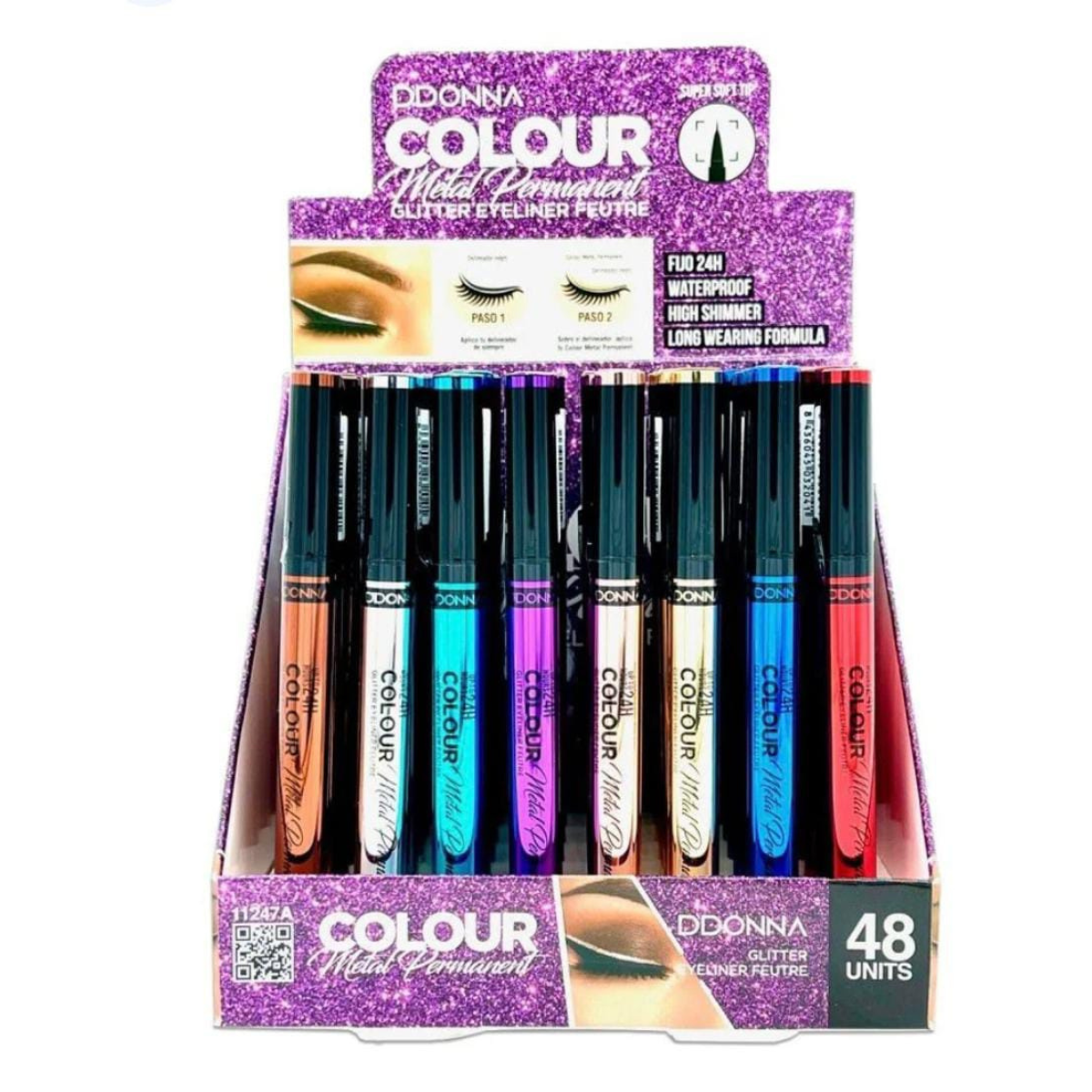 DELINEADOR GLITTER DDONNA