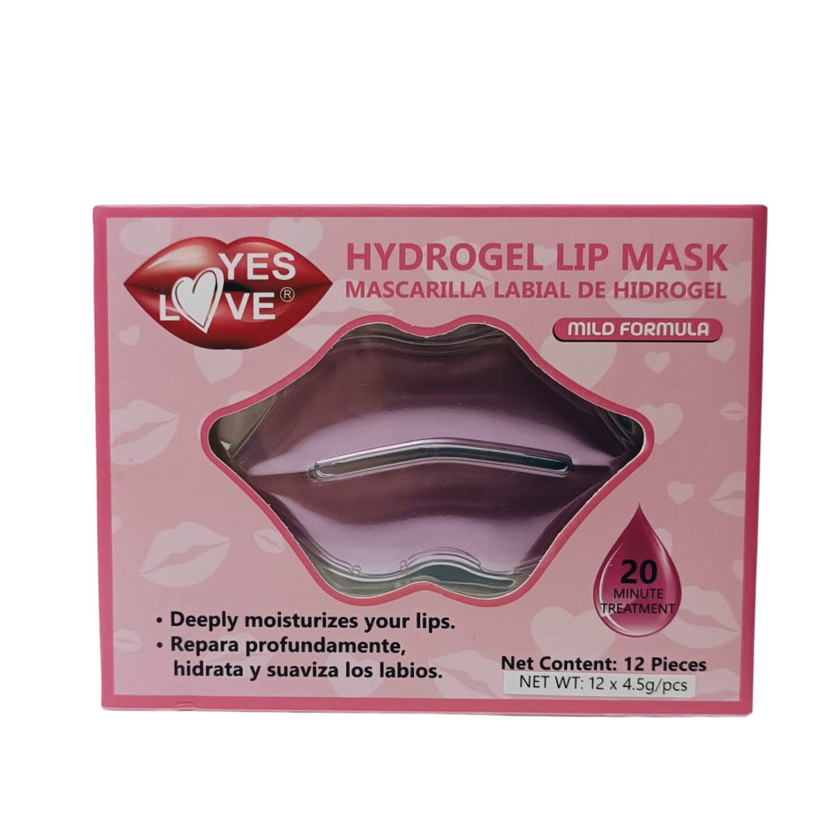 MASCARILLA LABIAL DE HIDROGEL